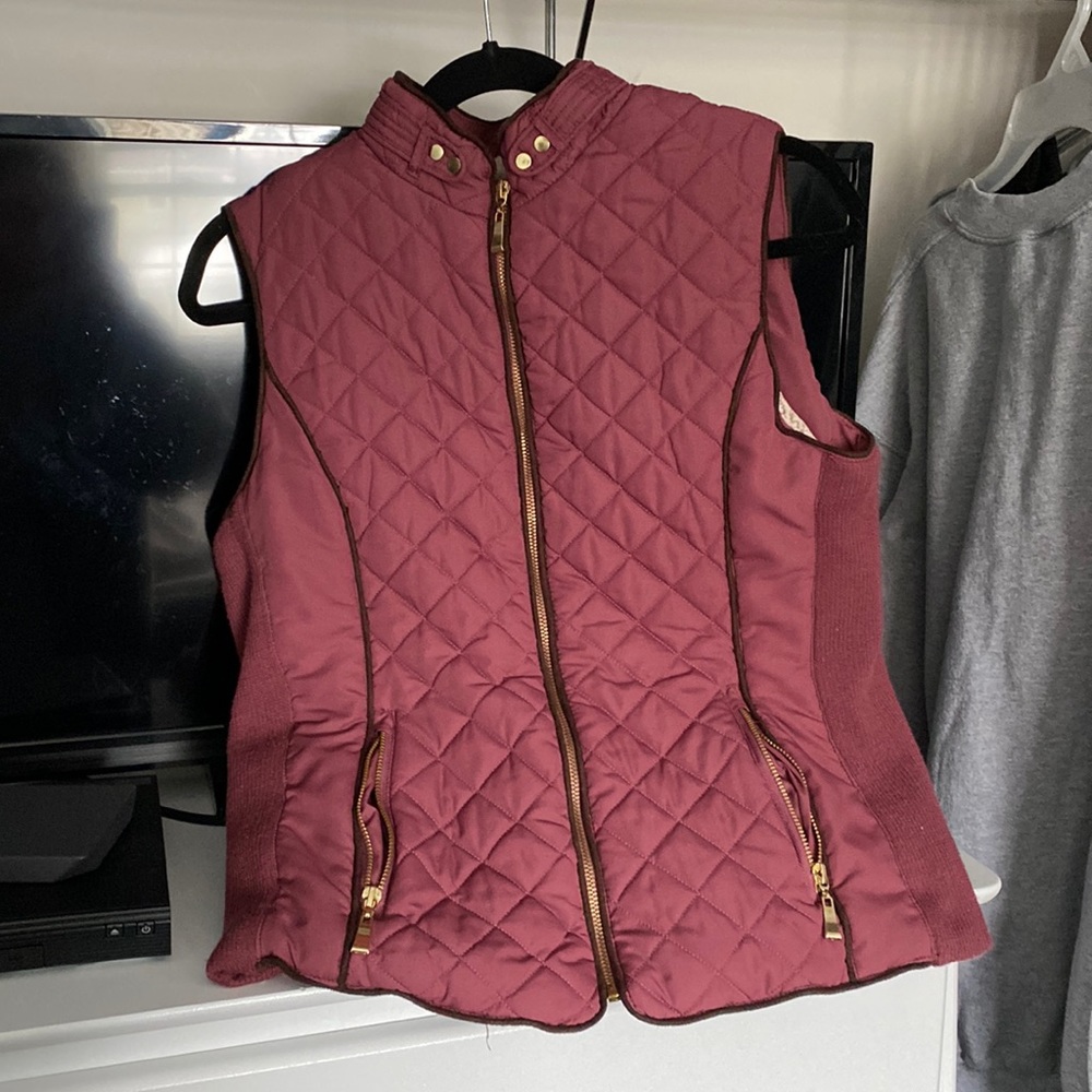 Maroon Vest